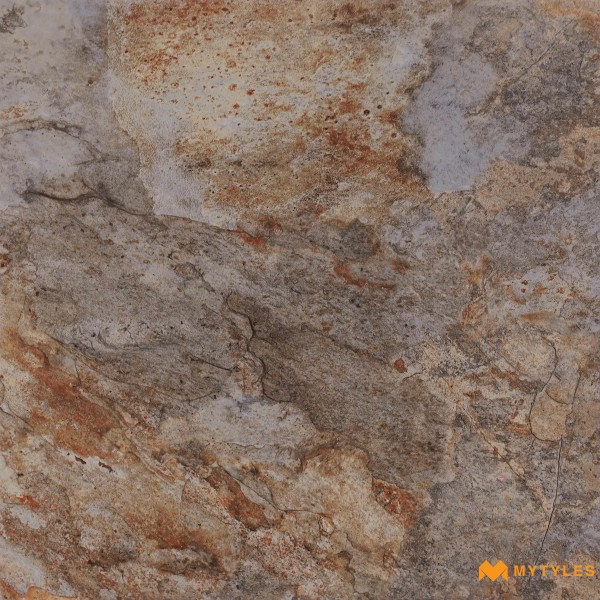 Digital Parking Tile-Vitrified Brown Digital Parking Floor and Wall Tile Code31005 (500x500mm, Matt)