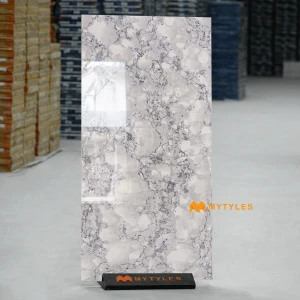undefined-Onyx Bubble Glossy Double Charged Marble Vitrified Tile Code38893 600x1200mm 2Pc
