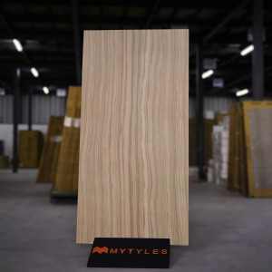 undefined-Vitrified Brown Wooden Floor and Wall Tile Code30097 (600x1200mm, Matt)