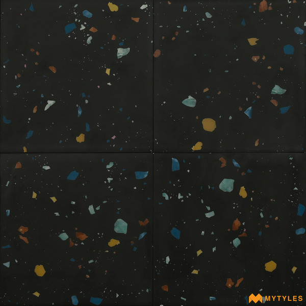 Terrazzo Tiles-Ceramic Terrazzo Tile Code17330 (197x197mm, Matt)
