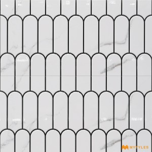 undefined-Ceramic Geomatric Wall Tile Code24068HL (300x600mm, Glossy)