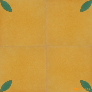 Yellow Athangudi Tile Code36287