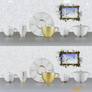 undefined-Ceramic White Wall Tile Code27738HL (300x600mm, Glossy)