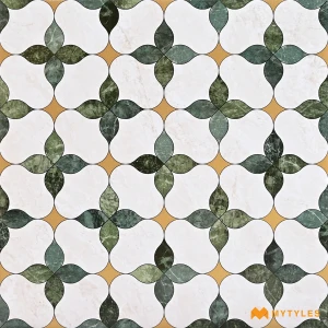 Marquetry Green Moroccan Tile Code39801 