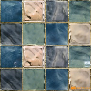 undefined-Ceramic Blue Highlighter Wall Tile Code36037 (300x600mm, Glossy)