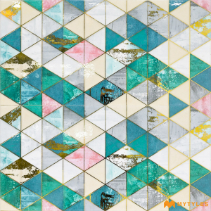 undefined-Ceramic Multi Color Highlighter Wall Tile Code26919 (300x600mm, Hi-Glossy)
