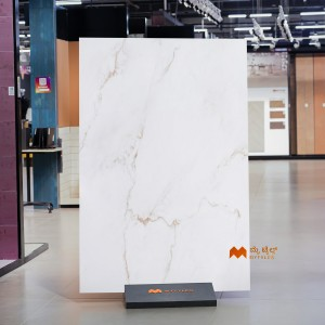 undefined-Vitrified White 15mm Slab Floor and Wall Tile Code37105 (1200x1800mm, Matt)