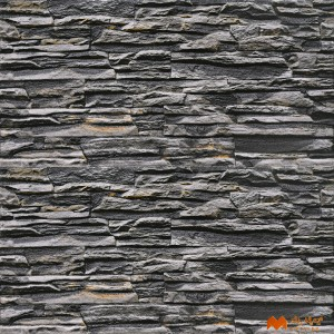 undefined-Ceramic Gray Elevation Wall Tile Code37633 (300x600mm, Sugar)