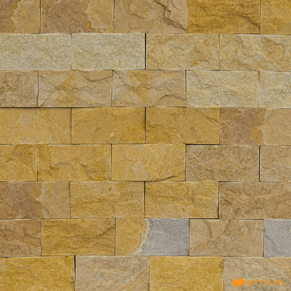 Natural Stone Cladding-Natural Stone Wall Cladding Code19033 (75x150mm, Stone)-MYT126