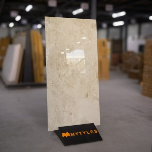 undefined-Vitrified GVT Slab Tile Code9722 (600x1200mm, Glossy)