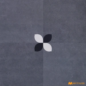 undefined-Gray Moroccan Floor and Wall Tile Code37980 (600x600mm, Satin)