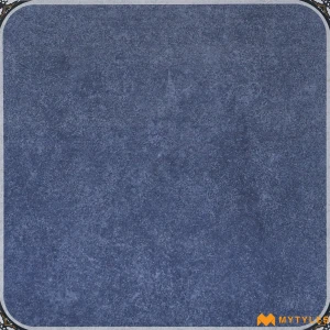 undefined-Vitrified Blue Digital Parking Floor and Wall Tile Code38383 (400x400mm, Matt)
