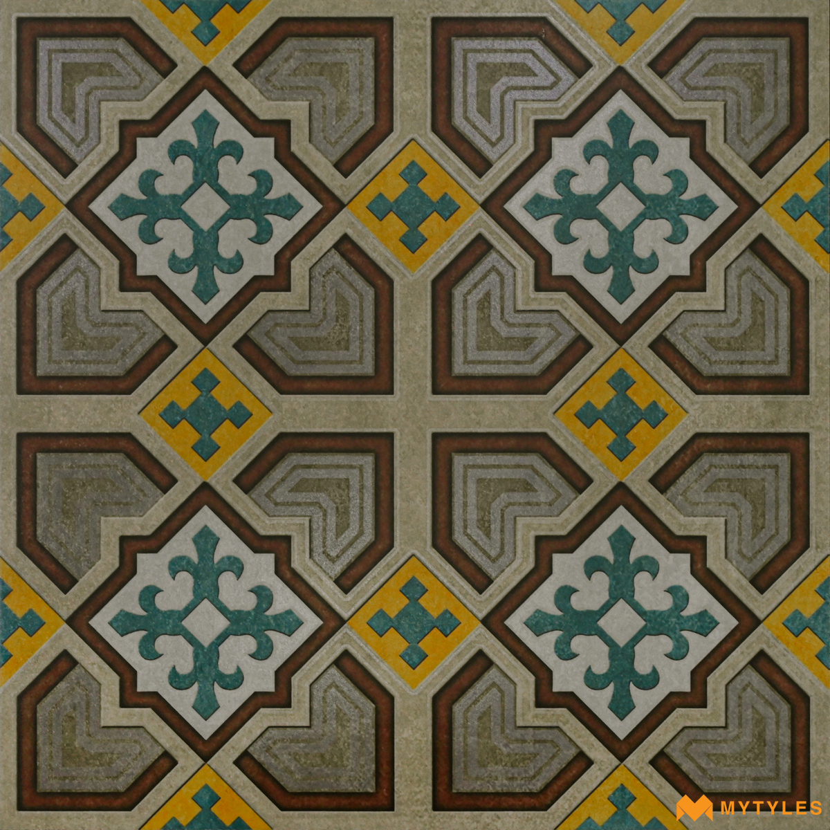 Buy 1x1 Feet Moroccan Wall & Floor Tile Online