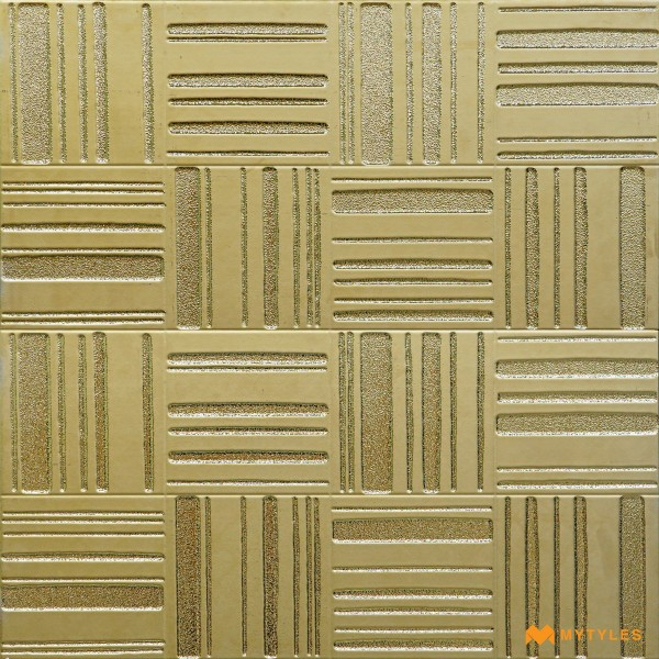 Golden Wall Tile Code31223 (300x600mm, Metallic)