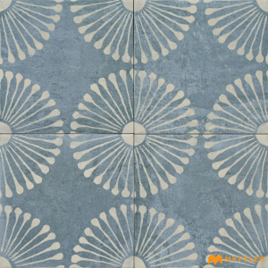 undefined-Imported Blue Moroccan Floor & Wall Tile Code26608 (200x200mm, Matt)