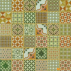 undefined-Vitrified Mosaic Tile Code3479 (300x300mm, Matt)