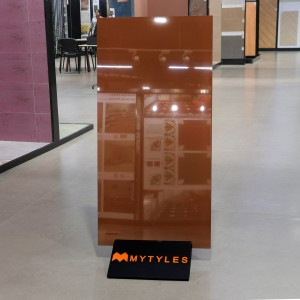 undefined-Vitrified Terracotta Full Body Floor and Wall Tile Code37229 (600x1200mm,Glossy)