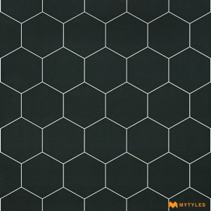 undefined-Vitrified Black Digital Parking Floor and Wall Tile Code27792 (600x600mm, Matt)