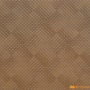 undefined-Vitrified Brown Digital Parking Floor and Wall Tile Code19092 (400x400mm, Matt)