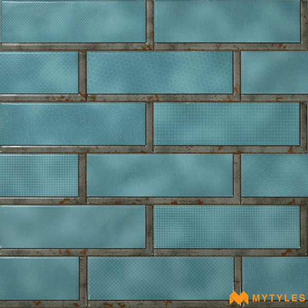 Subway Tiles-Ceramic Subway Wall Tile Code17619 (100x300mm, Glossy)