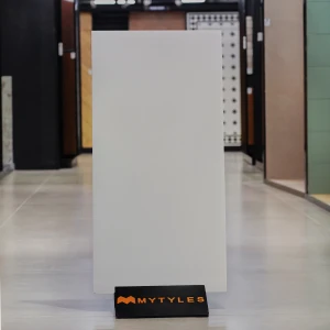 undefined-Vitrified Gray Floor and Wall Tile Code37207 (600x1200mm, Matt)