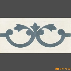 undefined-Athangudi Tile Code30409 (127x254mm, Matt)