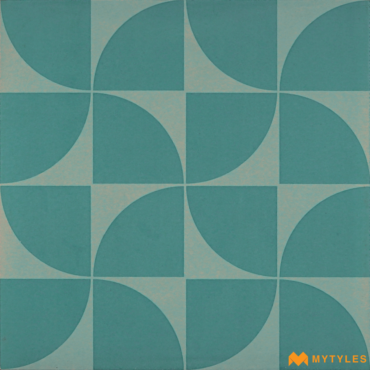Buy 12 x 12 inch vitrified Moroccan code18946 | aqua