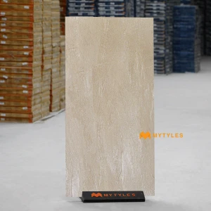 undefined-Avena Beige Vitrified Tile 600x1200mm - Pack of 2