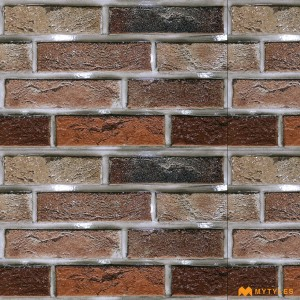 undefined-Ceramic Brown Elevation Wall Tile Code30255 (300x450mm, Glossy)