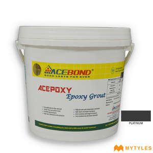 undefined-Acebond Acepoxy Epoxy Grout ( 1kg, Platinum)