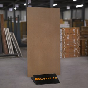 undefined-Vitrified Brown Floor and Wall Tile Code33765 (600x1200mm, Matt)