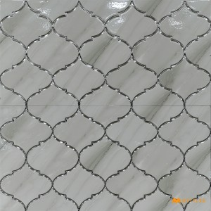 undefined-Ceramic Gray Highlighter Wall Tile Code31509 (300x600mm, Metallic)