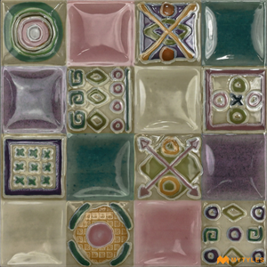undefined-Imported Moroccan Tile Code2138 (200x200mm, Glossy)