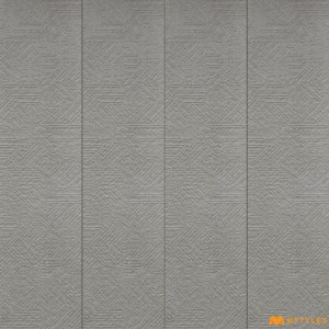undefined-Vitrified Gray Textured Floor and Wall Tile Code32929 (300x1200mm, Matt)