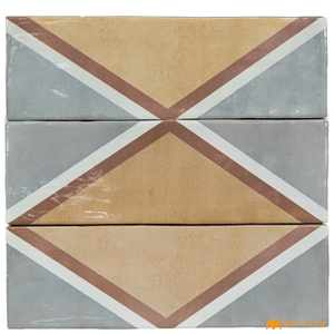 undefined-Imported Ceramic Subway Wall Tile Code23694 (65x200mm, Glossy)