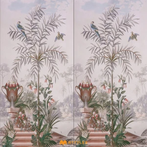 undefined-Vitrified Gray Tropical Floor and Wall Tile Code38305HL1 (600x1200mm, Sugar)