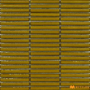 undefined-Ceramic Kit Kat Mosaic Wall Tile Code24565 (303x291mm, Glossy)