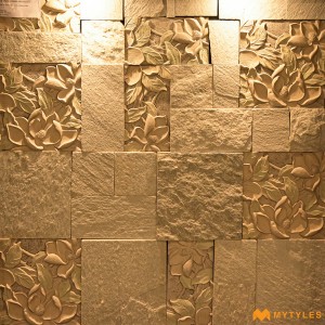 undefined-Natural Stone Cladding Code25866 (Random Size, Interior Use)-Pristine Green