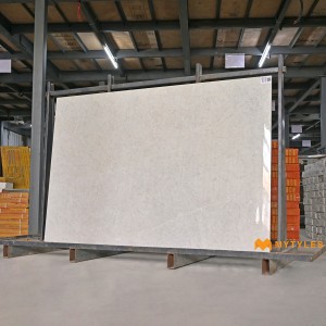 undefined-Vitrified Grey Slab Floor and Wall Tile Code28761 (1200x1800mm, Glossy)