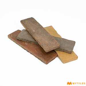 undefined-Natural Brick Cladding Code13232 (60x215mm, Concrete, 50 Pcs)-Mocha Bricks