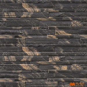 undefined-Ceramic Black Elevation Wall Tile Code37603 (300x600mm, Sugar)