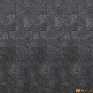 undefined-Vitrified Black Floor and Wall Tile Code31598 (200x1200mm, Matt)