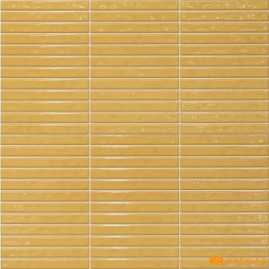 undefined-Ceramic Orange Kitkat Wall Tile Code35862 (300x600mm, Glossy)
