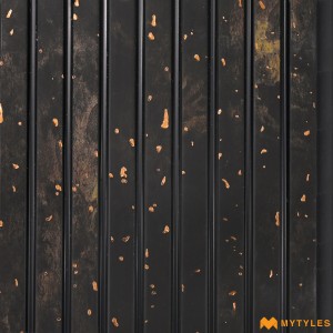undefined-Black Louver Wall Panels Code34789 (150x2400mm, Matt)