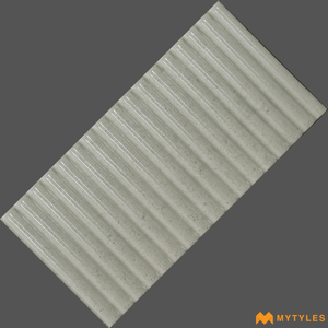 undefined-Imported Fluted Tile Code20895 (110x225mm, Glossy)