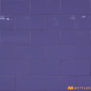 undefined-Ceramic Subway Wall Tile Code1101 (100x200mm, Glossy)