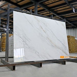 undefined-Vitrified White Slab Floor and Wall Tile Code29617 (1200x1800mm, Glossy)