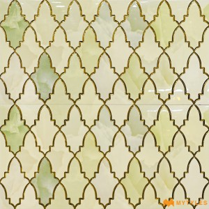 undefined-Imported Ceramic Ivory Highlighter Wall Tile Code26623 (300x600mm, Metallic)