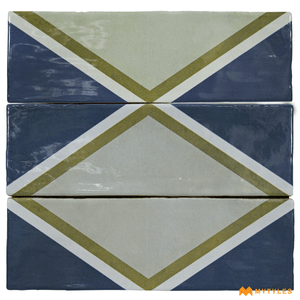 undefined-Imported Ceramic Subway Wall Tile Code23695 (65x200mm, Glossy)