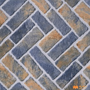 undefined-Vitrified Blue Digital Parking Floor and Wall Tile Code36826 (400x400mm, Matt)